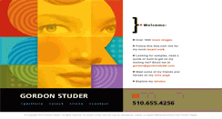 Desktop Screenshot of gordonstuder.com